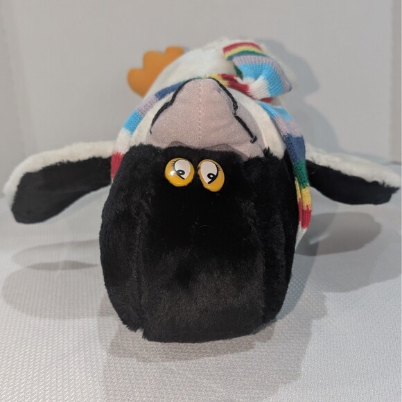 VTG 1987 Sea World Penny Penguin with Scarf Plush Stuffed Animal 17" Aurora Ohio - Picture 6 of 9